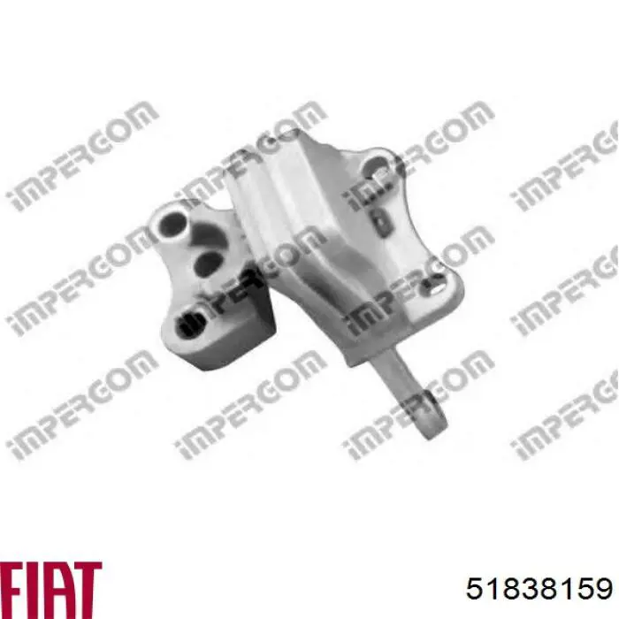 Coxim (suporte) direito de motor Fiat/Alfa/Lancia 51838159 preço, a partir de 34,27 USD