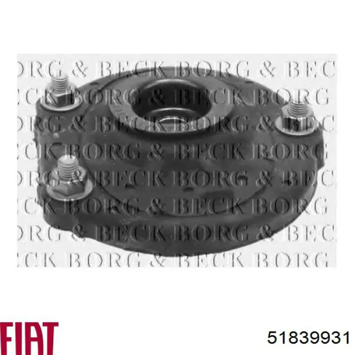 Compre 51839931 Fiat/Alfa/Lancia Suporte de amortecedor dianteiro direito