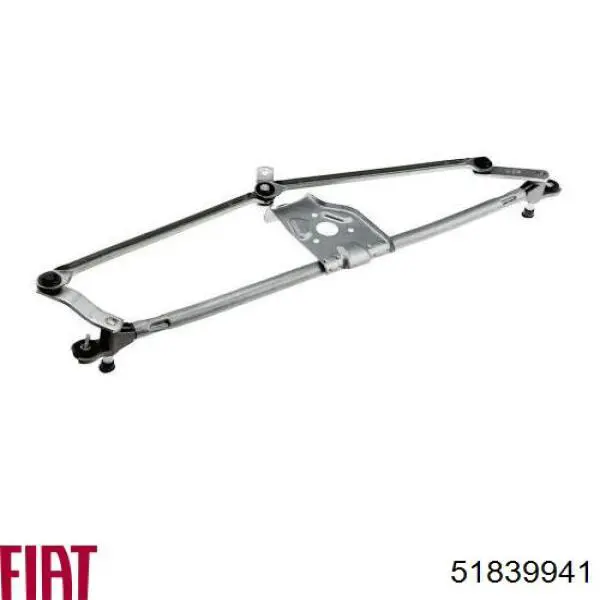 51839941 Fiat/Alfa/Lancia Trapézio de limpador pára-brisas