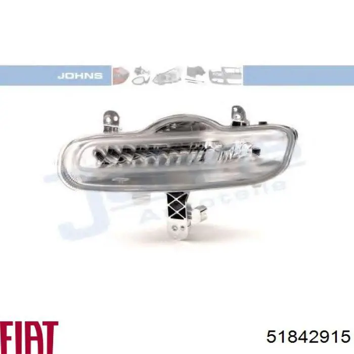 Luzes máximas esquerdas 51842915 Fiat/Alfa/Lancia