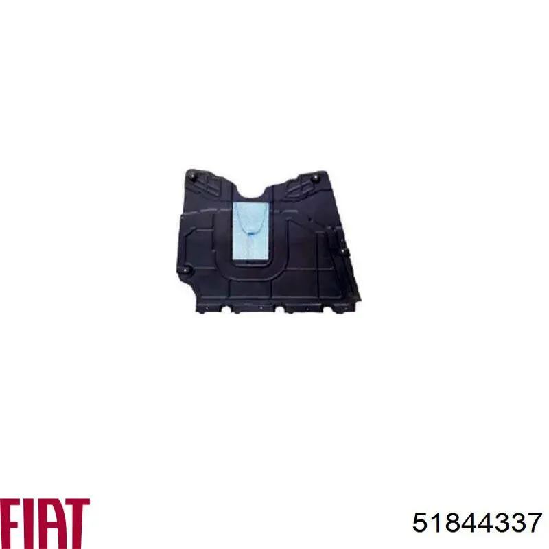 Compre 51844337 Fiat/Alfa/Lancia Proteção de motor, de panela (da seção de motor)