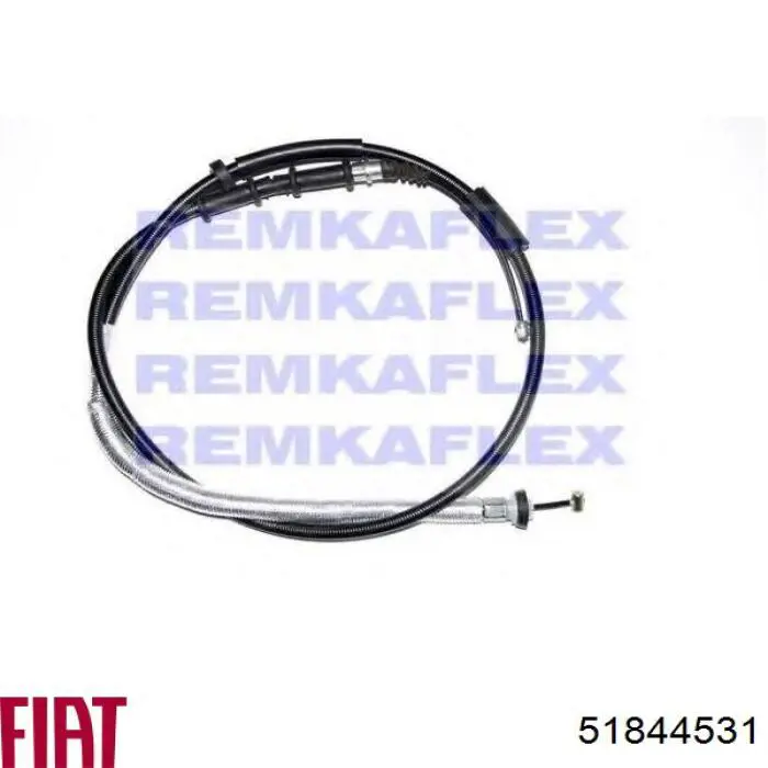 Compre 51844531 Fiat/Alfa/Lancia Cabo do freio de estacionamento traseiro esquerdo