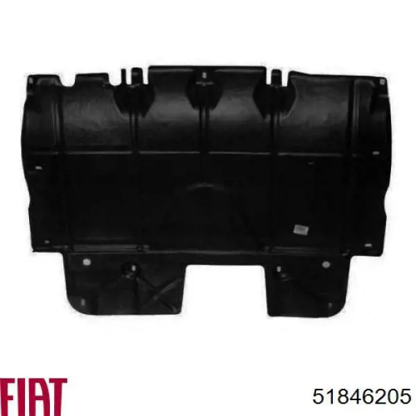 Proteção de motor, de panela (da seção de motor) Fiat/Alfa/Lancia 51846205 preço, a partir de 60,52 USD