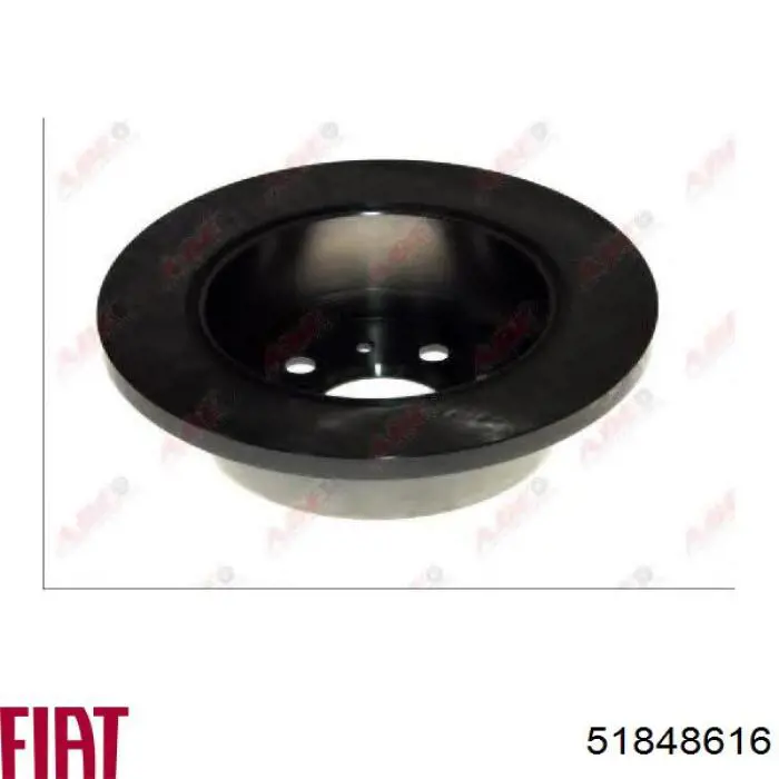 Disco do freio traseiro Fiat/Alfa/Lancia 51848616 preço, a partir de 70,57 USD