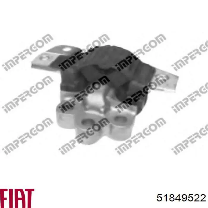 51849522 Fiat/Alfa/Lancia Coxim (suporte) direito dianteiro de motor