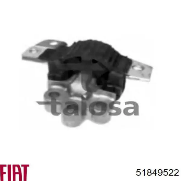 Coxim (suporte) direito dianteiro de motor Fiat/Alfa/Lancia 51849522 preço, a partir de 39,53 USD