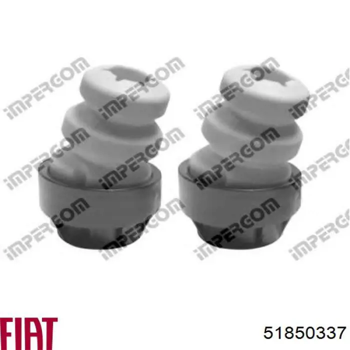 Grade de proteção do eixo traseiro Fiat/Alfa/Lancia 51850337