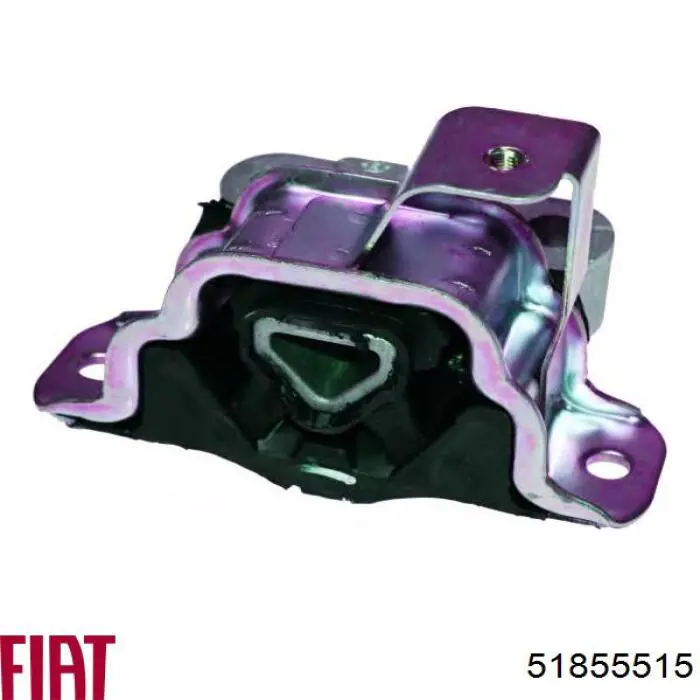 Coxim (suporte) esquerdo de motor Fiat/Alfa/Lancia 51855515