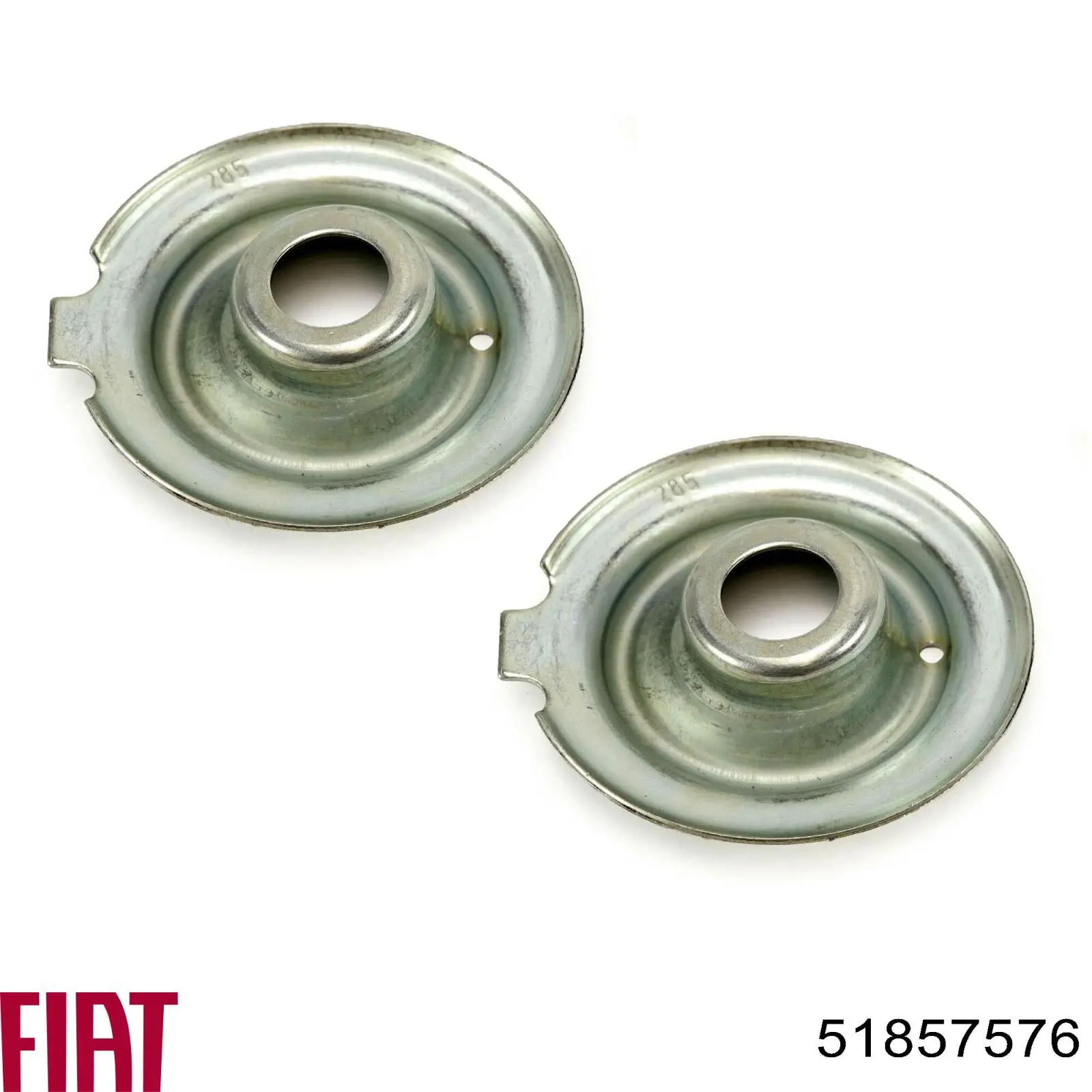 51857576 Fiat/Alfa/Lancia Espaçador (anel de borracha) da mola dianteira inferior