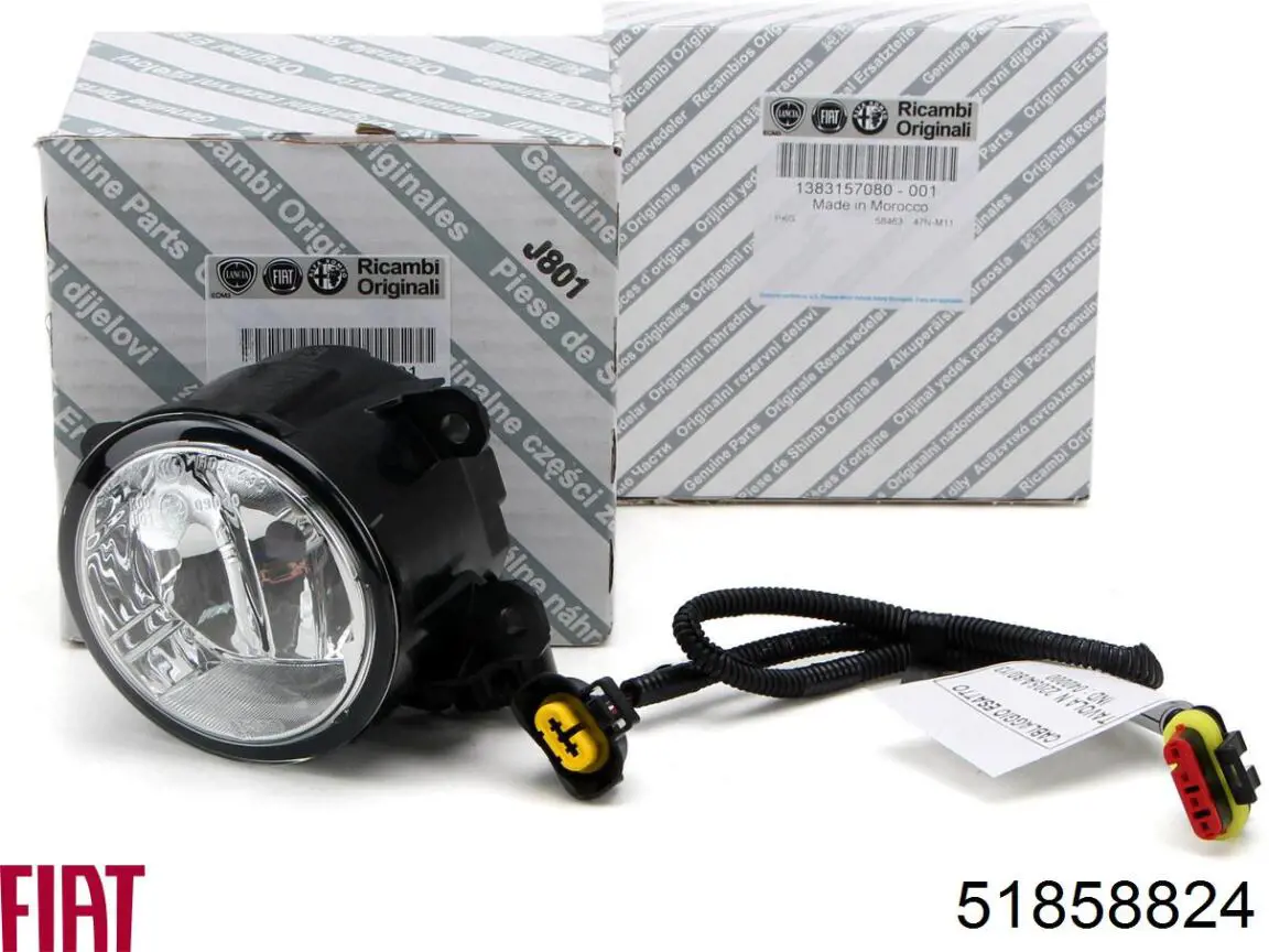 Compre 51858824 Fiat/Alfa/Lancia Luzes de nevoeiro esquerdas/direitas