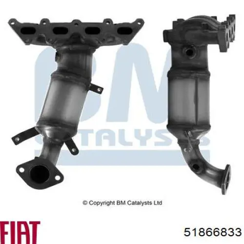Convertidor - catalisador BM Catalysts BM92371H preço, a partir de 486,14 USD