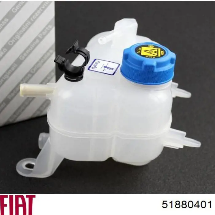 Compre 51880401 Fiat/Alfa/Lancia Tanque de expansão do sistema de esfriamento