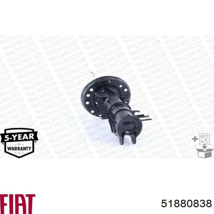 Amortecedor dianteiro direito Fiat/Alfa/Lancia 51880838 preço, a partir de 69,21 USD