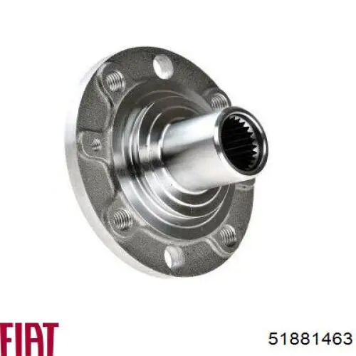 51881463 Fiat/Alfa/Lancia Cubo dianteiro