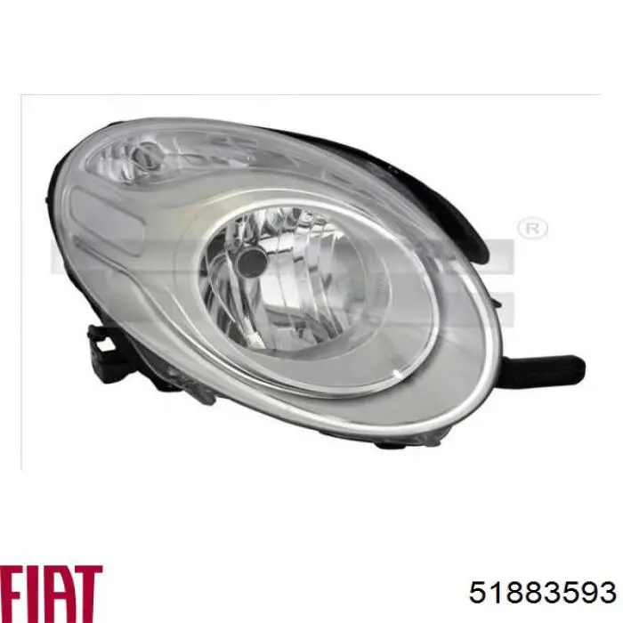 51883593 Fiat/Alfa/Lancia Luz esquerda