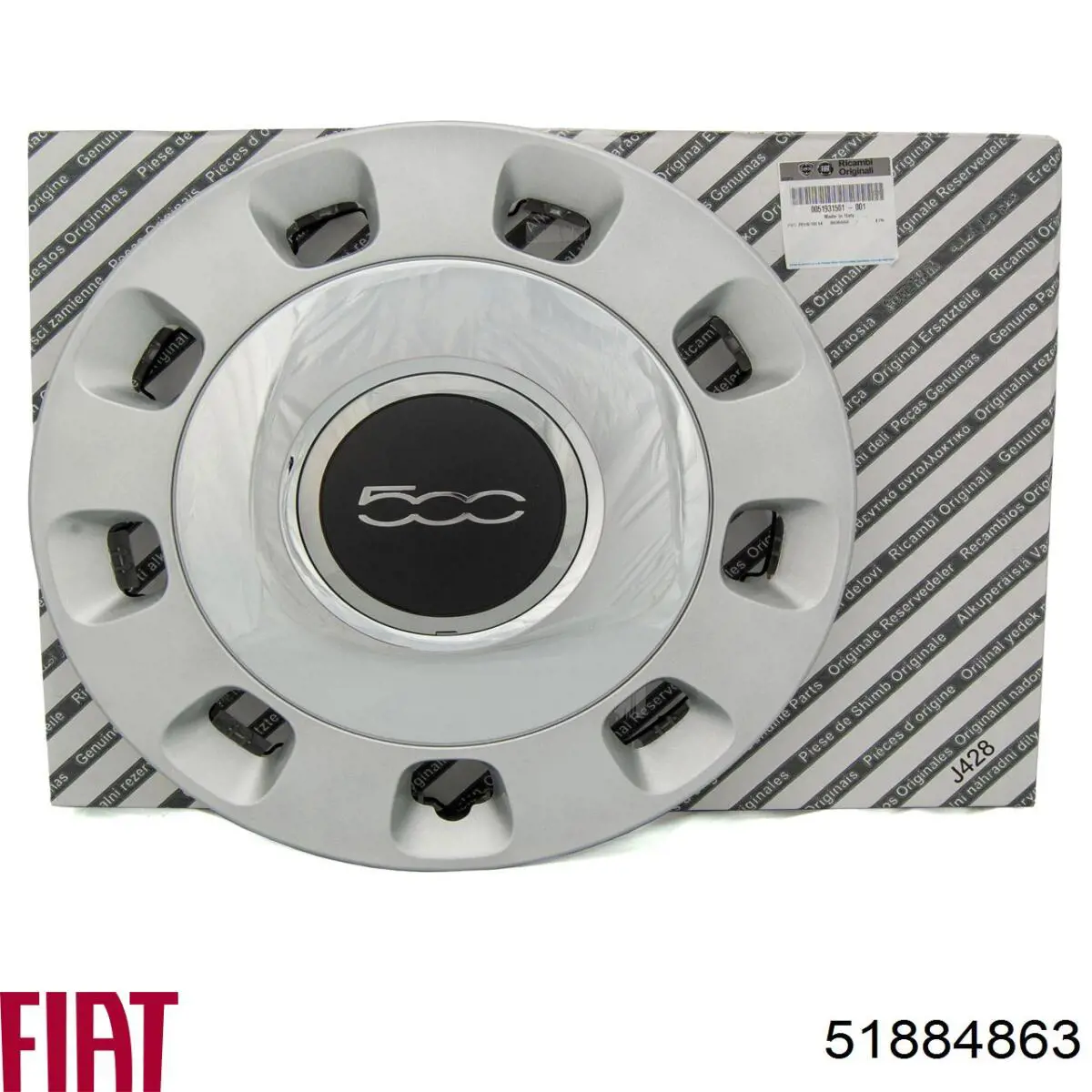 Coberta de disco de roda Fiat/Alfa/Lancia 51884863 preço, a partir de 45,79 USD