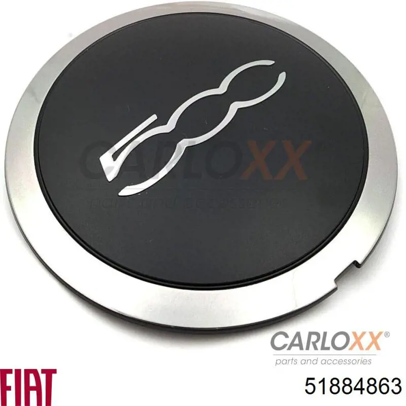 Compre 51884863 Fiat/Alfa/Lancia Coberta de disco de roda