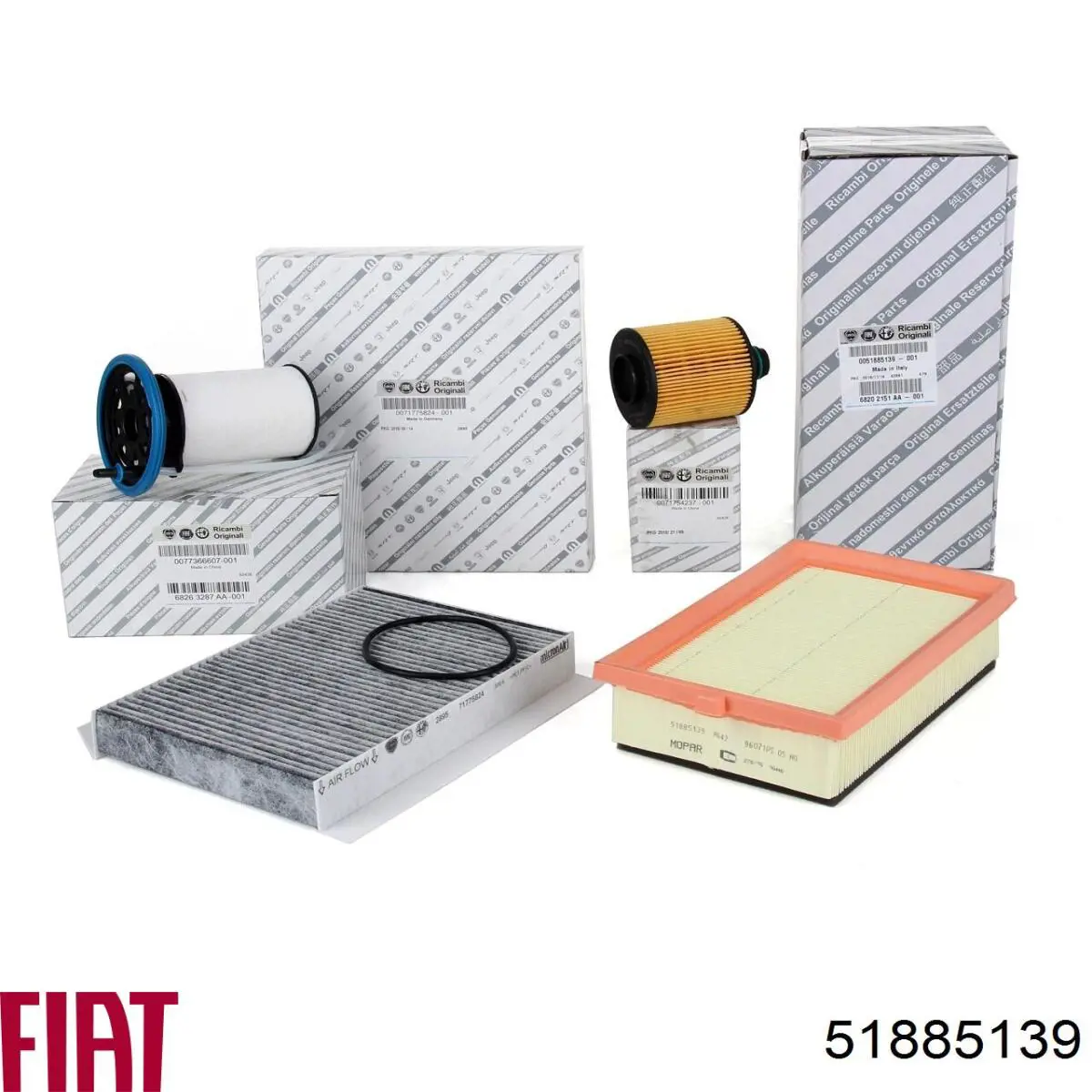 Filtro de ar Fiat/Alfa/Lancia 51885139 preço, a partir de 16,34 USD