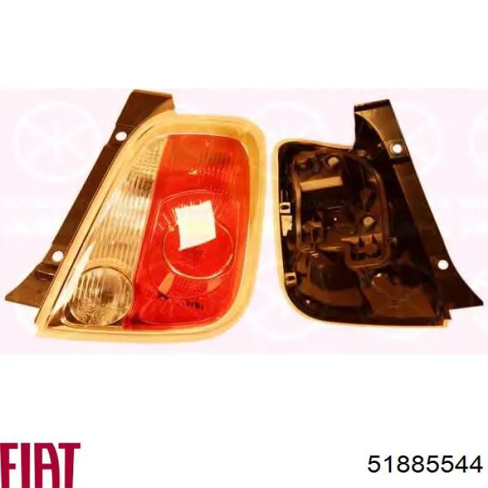 Compre 51885544 Fiat/Alfa/Lancia Lanterna traseira direita