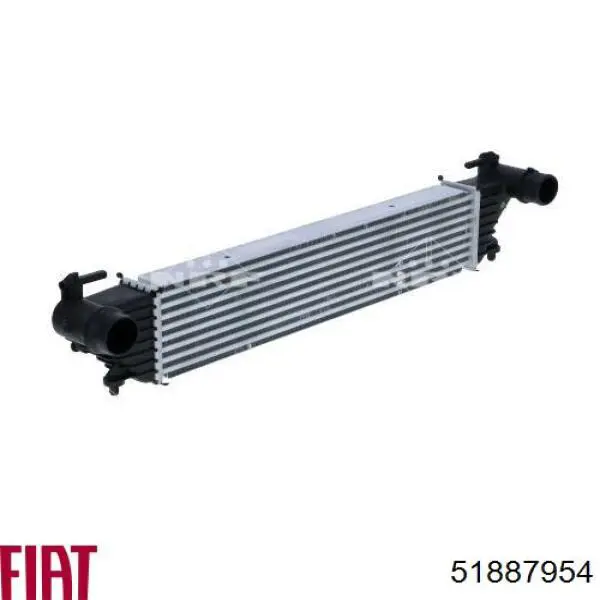 Radiador de intercooler Fiat/Alfa/Lancia 51887954 preço, a partir de 124,10 USD