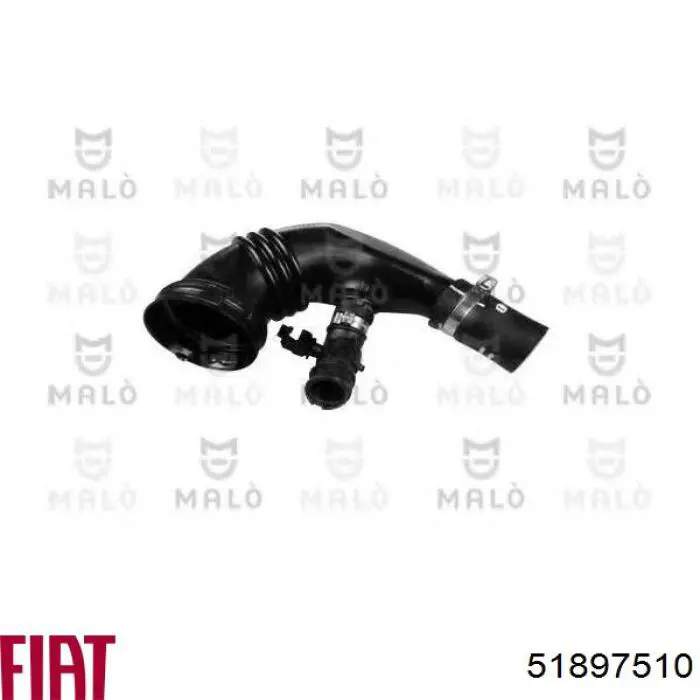 51897510 Fiat/Alfa/Lancia Cano derivado de ar do medidor de consumo do ar