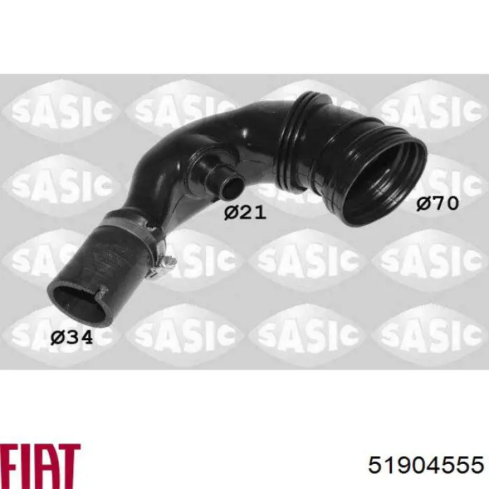 Compre 51904555 Fiat/Alfa/Lancia Cano derivado de ar do medidor de consumo do ar