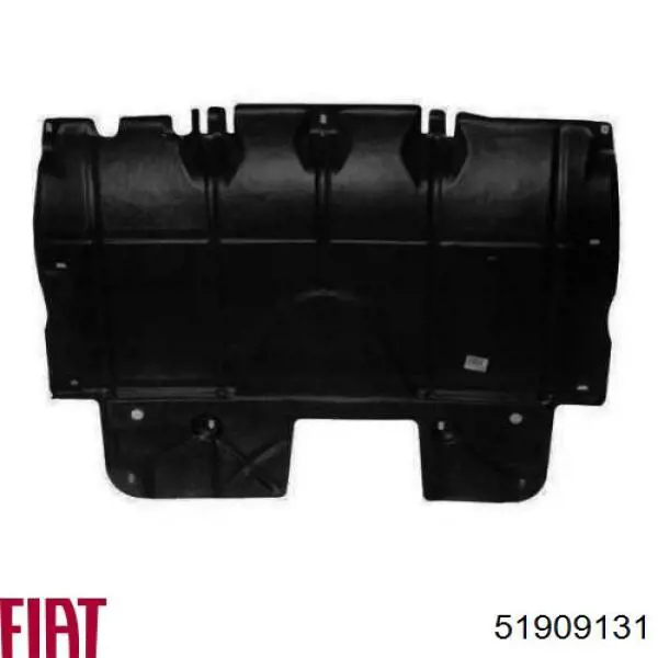 Proteção de motor, de panela (da seção de motor) Fiat/Alfa/Lancia 51909131 preço, a partir de 60,52 USD