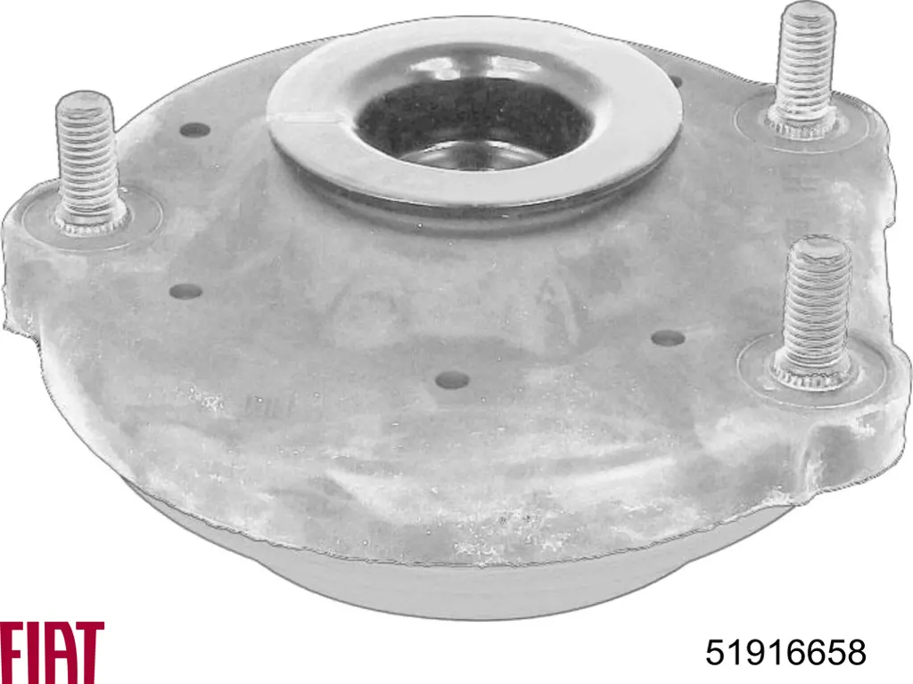 Suporte de amortecedor dianteiro direito 51916658 Fiat/Alfa/Lancia