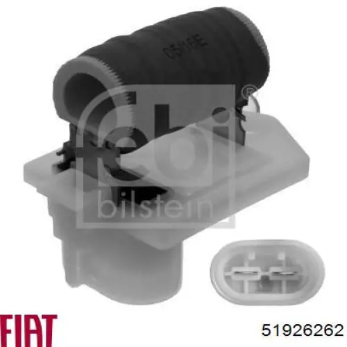 51926262 Fiat/Alfa/Lancia Regulador de revoluções de ventilador de esfriamento (unidade de controlo)
