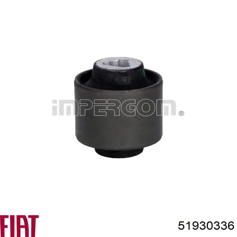 51930336 Fiat/Alfa/Lancia Bloco silencioso dianteiro de braço oscilante traseiro longitudinal