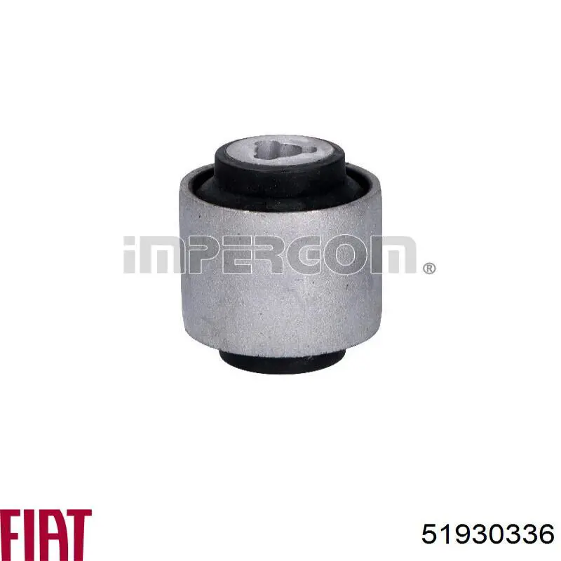Bloco silencioso dianteiro de braço oscilante traseiro longitudinal Fiat/Alfa/Lancia 51930336