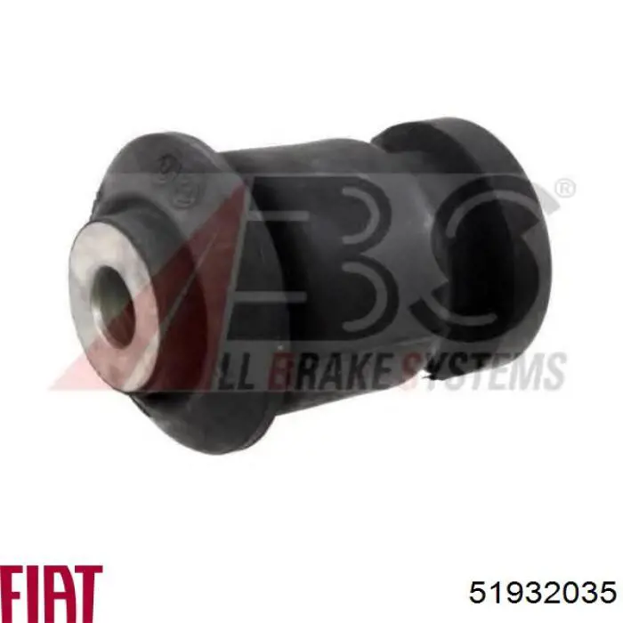 51932035 Fiat/Alfa/Lancia Braço oscilante inferior esquerdo de suspensão dianteira