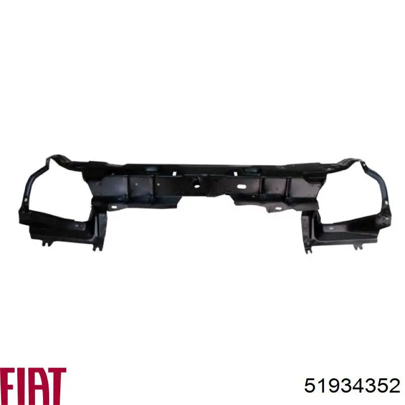 Compre 51934352 Fiat/Alfa/Lancia Suporte do radiador montado (painel de montagem de fixação das luzes)