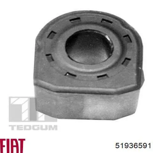 TED46553 Ted-gum Bucha de estabilizador traseiro