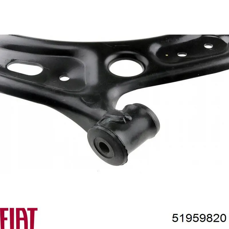 51959820 Fiat/Alfa/Lancia Braço oscilante inferior direito de suspensão dianteira