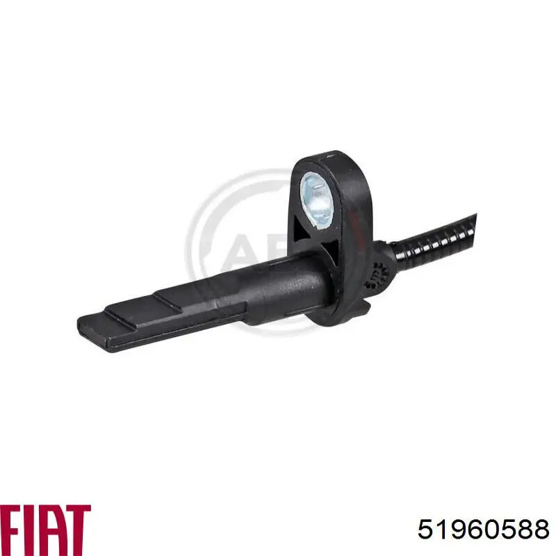 Sensor ABS traseiro 51960588 Fiat/Alfa/Lancia