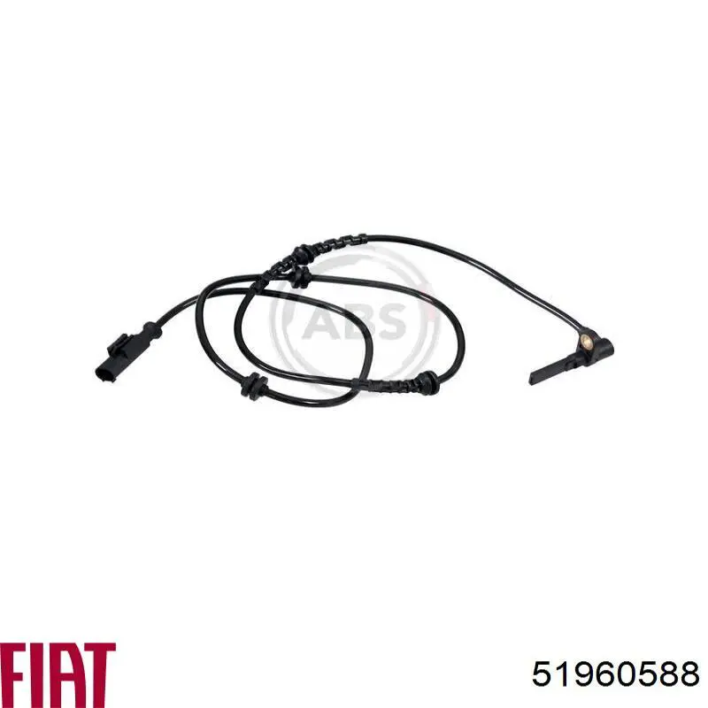 51960588 Fiat/Alfa/Lancia Sensor ABS traseiro