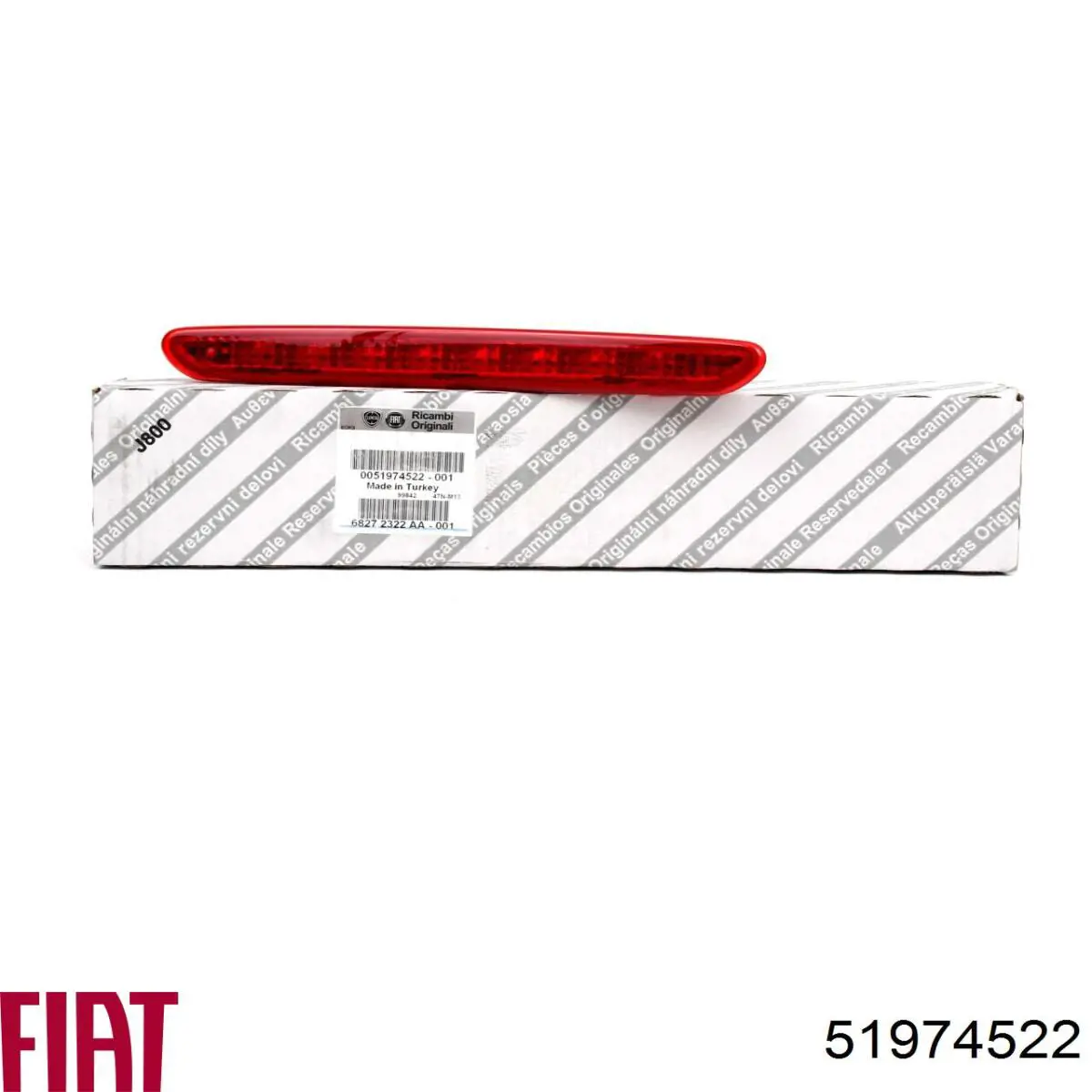 51722247 Fiat/Alfa/Lancia Sinal de parada traseiro adicional