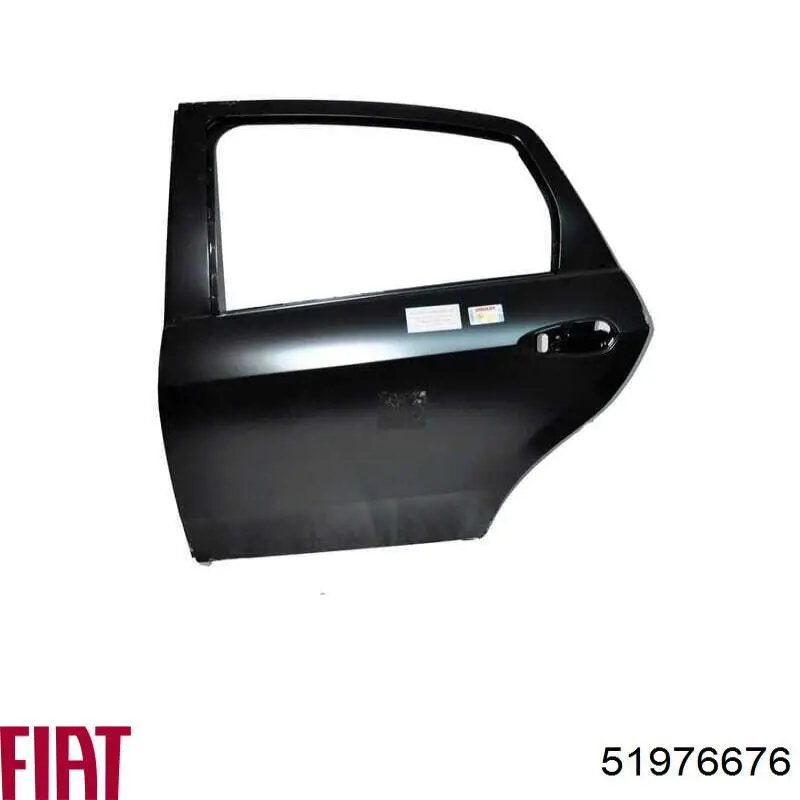 52063505 Fiat/Alfa/Lancia Porta traseira esquerda