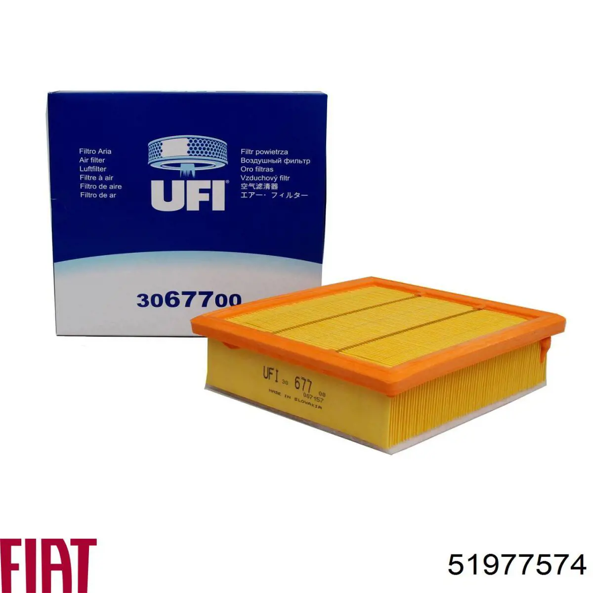 Filtro de ar Fiat/Alfa/Lancia 51977574 preço, a partir de 18,91 USD