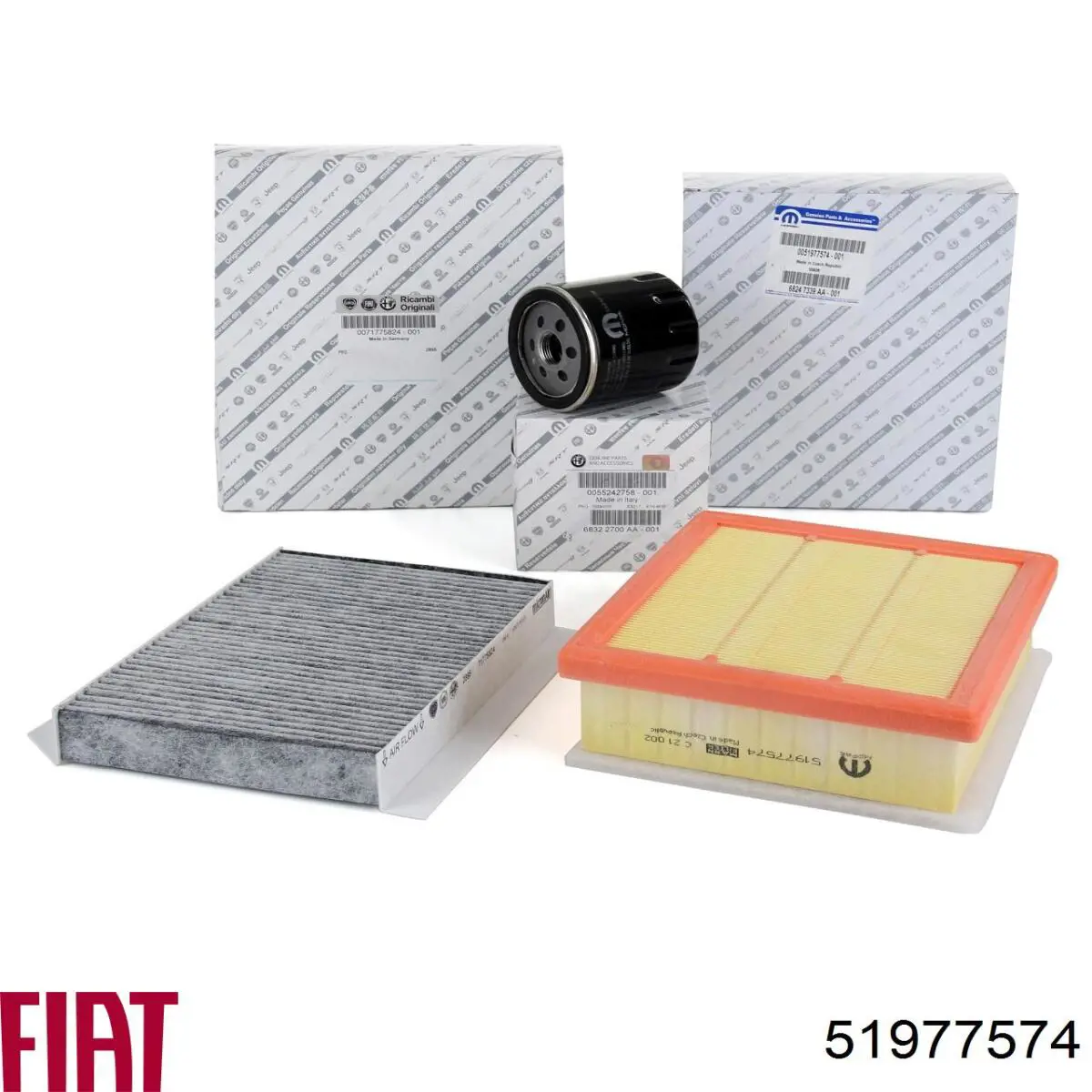 Filtro de ar 51977574 Fiat/Alfa/Lancia