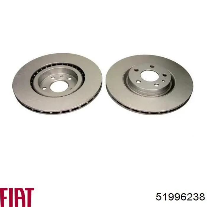 Disco do freio dianteiro Fiat/Alfa/Lancia 51996238 preço, a partir de 44,45 USD