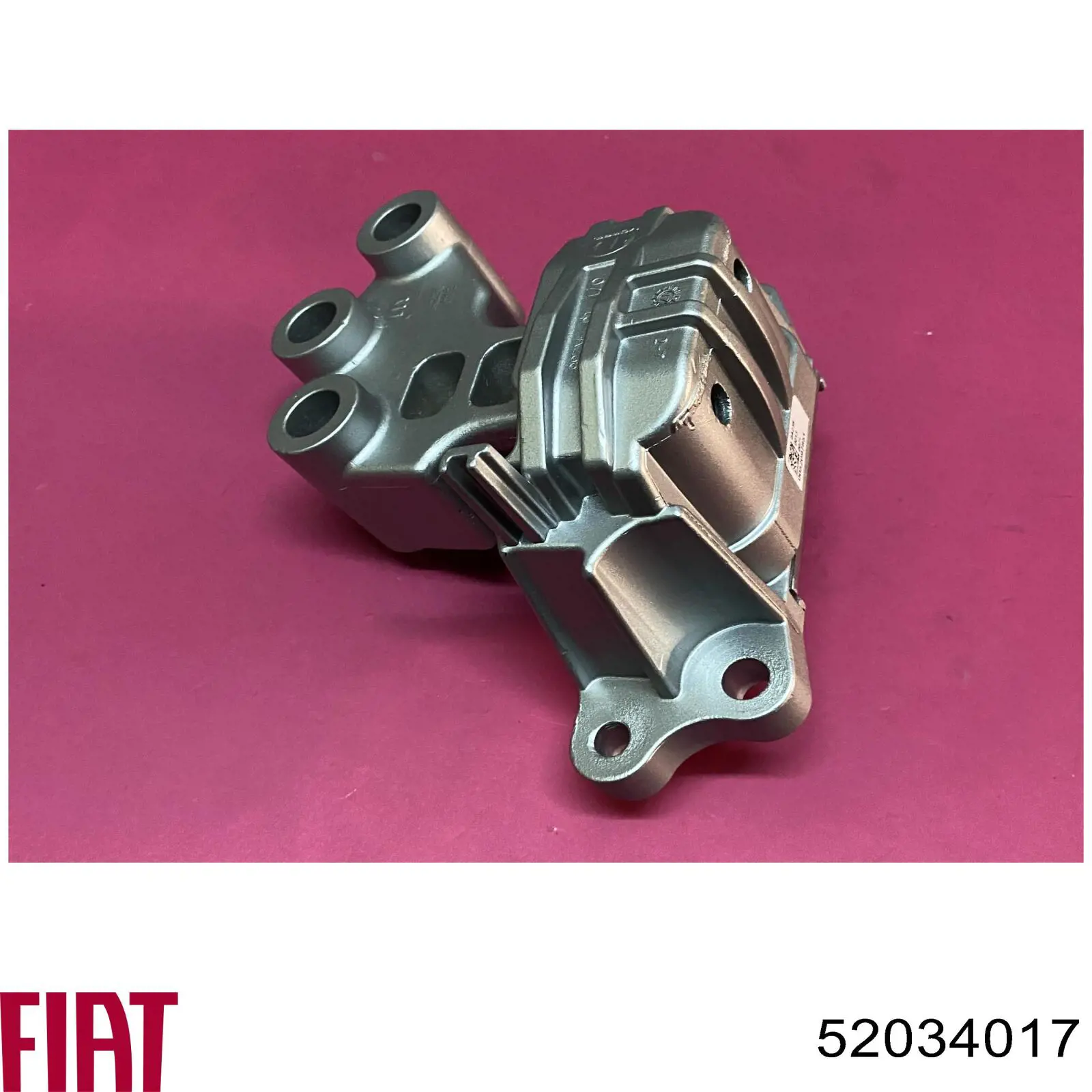 Coxim (suporte) direito de motor 52049748 Fiat/Alfa/Lancia