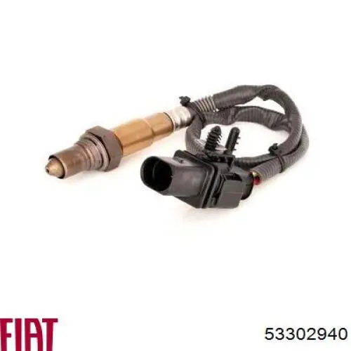 Sonda lambda, sensor de oxigênio 55275930 Fiat/Alfa/Lancia