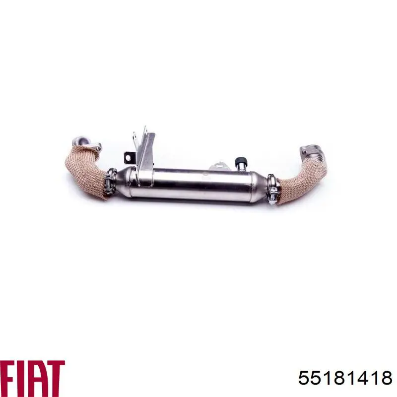 Radiador do sistema EGR de recirculação dos gases de escape Fiat/Alfa/Lancia 55181418 preço, a partir de 118,19 USD