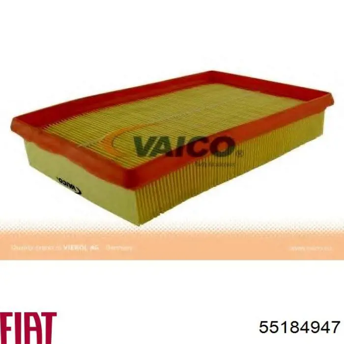 Filtro de ar Fiat/Alfa/Lancia 55184947 preço, a partir de 313,27 USD