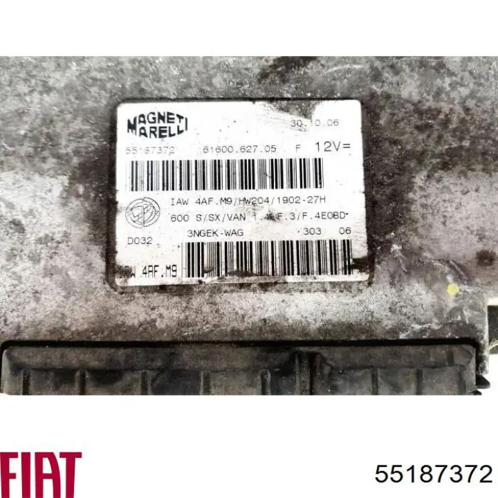 Módulo de direção (Centralina eletrônica) de motor Fiat/Alfa/Lancia 55187372 preço, a partir de 61,40 USD