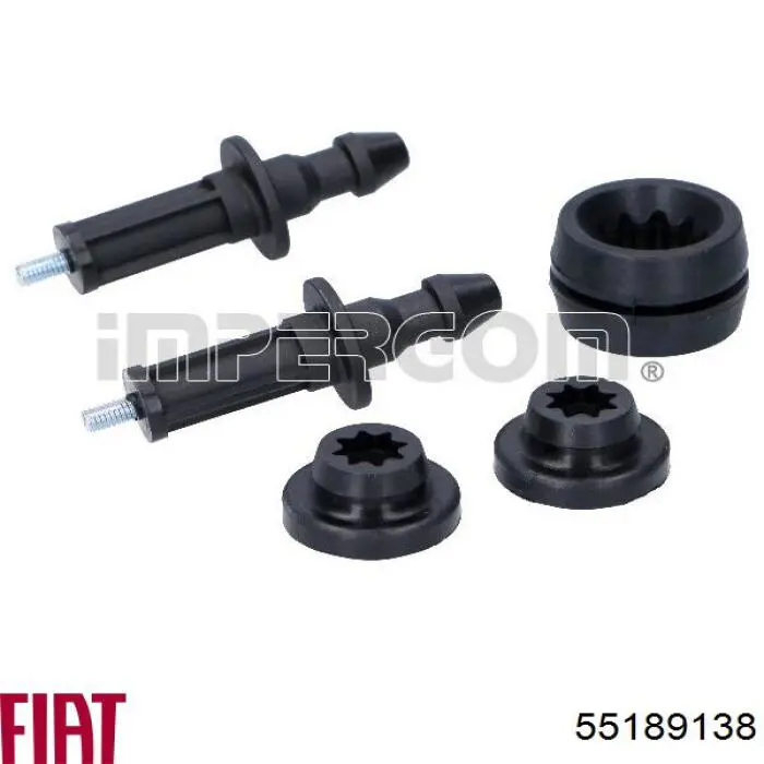 55189138 Fiat/Alfa/Lancia Pára-choque de borracha da tampa de válvulas