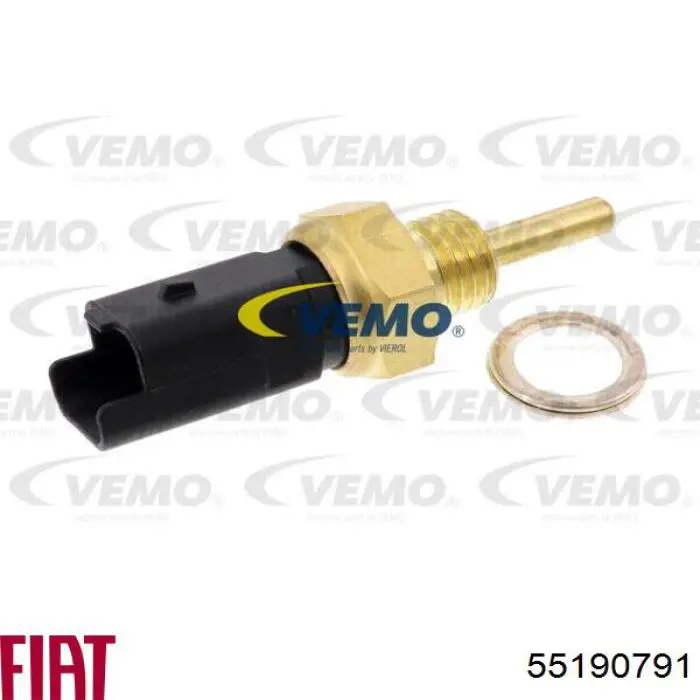 Compre 55190791 Fiat/Alfa/Lancia Sensor de temperatura do fluido de esfriamento