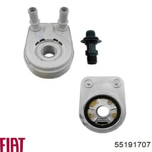 55191707 Fiat/Alfa/Lancia Radiador de óleo